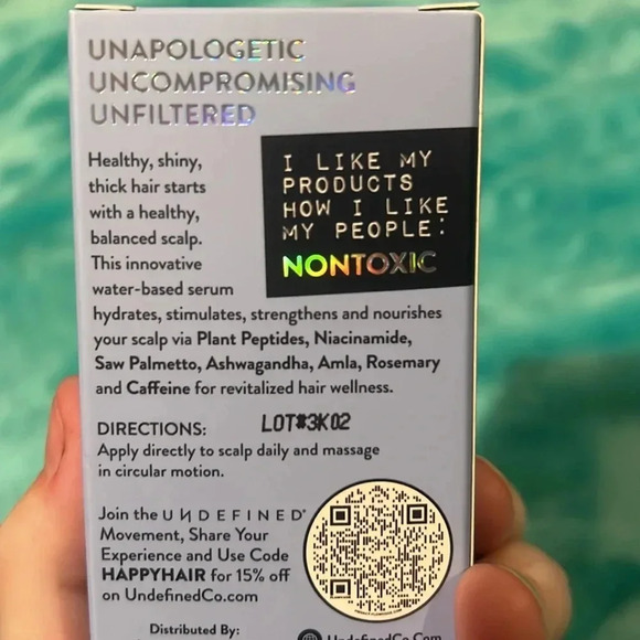 Undefined Beauty R&R scalp serum for all hair textures, 30 ml - Picture 10 of 10